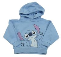 Světlemodrá mikina se Stitchem a kapucí Primark