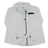 Nové - biela košeľa s čierným pruhom