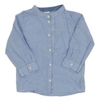 Modrá pruhovaná košile H&M