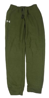 Khaki tepláky s logem Under Armour