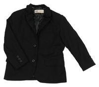 Čierne spoločenské vlnené sako H&M