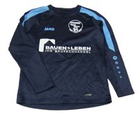 Tmavomodré športové tričko s nápismi Jako