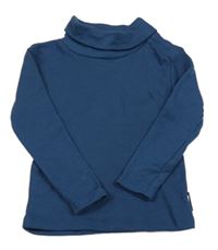 Tmavomodré thermo triko s rolákem Wed'ze
