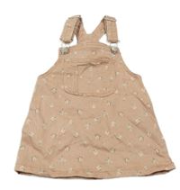 Růžové květované riflové laclové šaty George