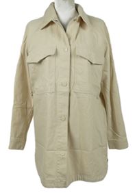 Dámská béžová riflová halenková tunika Pimkie 