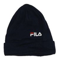 Tmavomodrá čepice s logem Fila