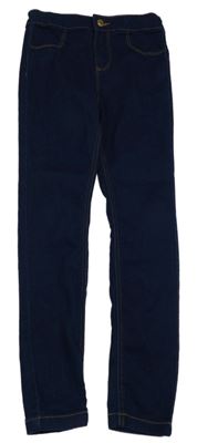 Tmavomodré skinny rifle Denim Co.