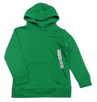 Nové - Zelená mikina s kapucí Dunnes