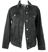 Dámska tmavosivá rifľová bunda Topshop