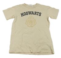 Svetlobéžové tričko s nápisem - Harry Potter H&M