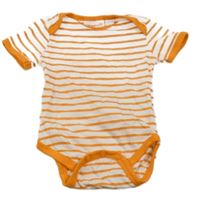 Oranžovo-biele pruhované body Liegelind