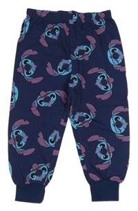 Tmavomodré pyžamové kalhoty se Stitchem Disney