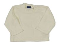 Smotanová zamatová mikina Lupilu