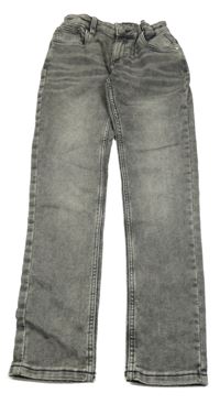 Šedé teplákové slim rifle C&A