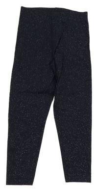 Tmavomodro-strieborné legíny Nutmeg