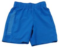 Modré športové kraťasy s potlačou Dunnes