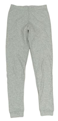 Sivé melírované rebrované spodné nohavice M&S