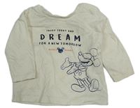 Smotanové tričko s Mickey zn. George