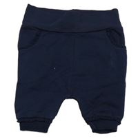 Tmavomodré tepláky s krajkou Topomini