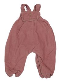 Staroružové menšestrové na traké podšité nohavice s volánikmi Next