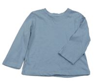 Modrošedé triko PRIMARK