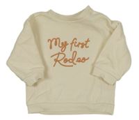 Smotanová mikina s nápismi George