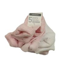 Nové - 5x - Ponožky - 4x - Světlerůžové, 1x - bílé early days