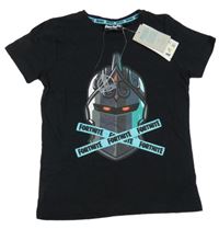 Nové - černé tričko s Fortnite PRIMARK