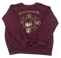 Vínová mikina s potiskem - Harry Potter zn. H&M