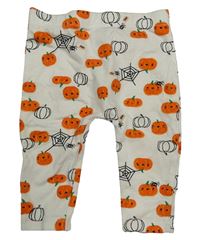 Smotanové legíny s dýněmi F&F