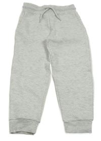 Svetlosivé melírované prešívané tepláky Primark