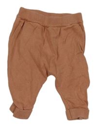 Staroružové pletené tepláky Tu