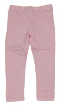 Ružové džegíny F&F