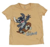 Béžové tričko so Stitchem C&A