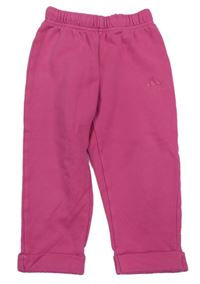 Fuchsiové tepláky s logom Adidas