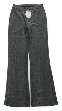 Nové - Stříbrné flare legíny Primark