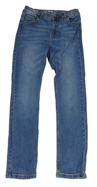 Modré slim fit rifle Denim Co.