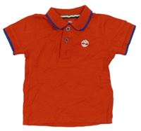 Červené polo tričko s logom Timberland