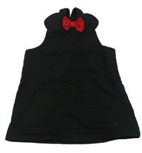 Černé lehké riflové laclové šaty s mašlí - Minnie H&M