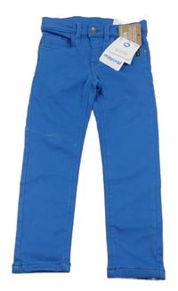 Nové - Modré teplákové slim fit rifle Mayoral