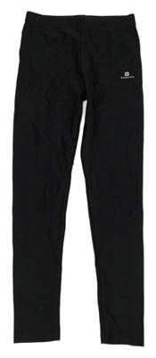 Černé sportovní legíny Domyos