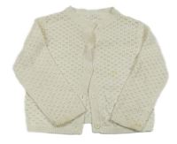 Smotanový perforovaný prepínaci sveter Matalan