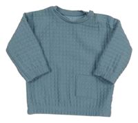 Modrá kockovaná mikina Matalan