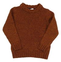 Hrdzavý vlnený sveter John Lewis