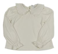 Bílá halenka s límečkem Zara