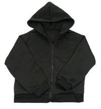 Čierna prepínaci mikina s kapucňou Shein