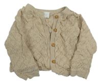 Béžový vzorovaný prepínaci sveter Next