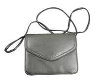 Dámské stříbrné plesové koženkové psaníčko JFW