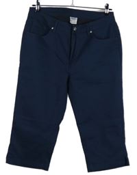 Dámské tmavomodré capri rifle Ellen Nor 