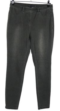 Dámské tmavošedé džegíny Next 